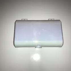 Opal White On-The-Go-Girl Large Cosmetic Makeup Case.