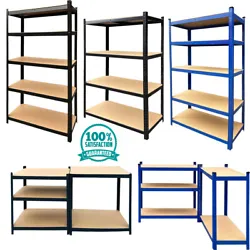 This steel shelving rack is perfect for storage and organisation. This racking unit is sturdy and durable. It features...