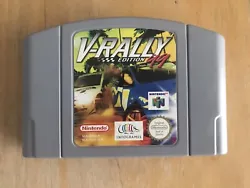 Jeu Nintendo 64 V Rally. État : 