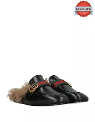 COLOUR: Black ACCENTS: GG Monogram / Nylon Web. UPPER MATERIAL: Leather OUTSOLE MATERIAL: Leather. MPN: Does not apply...