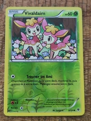 Vivaldaim Reverse HOLO (Brillante)  Impact des Destins   8/124   Carte Pokemon Neuve Française.