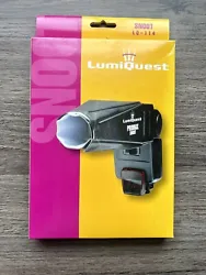 NEW LumiQuest Snoot LQ-114 Light Diffuser Softener Camera Equipment.