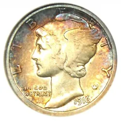 It is very difficult to find a 1916-D this sharp - Most rate G4 or lower. Quite a coin! An excellent and rare piece...
