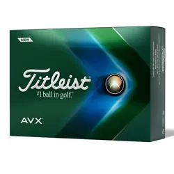 TITLEIST AVX 2022 GOLF BALLS. COLORS AND PLAY NUMBERSWhite and high optic yellow golf balls are available with play...