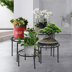 Material: Wrought iron. --The hollow out design can help to drain the water out from the planter and let the plants...