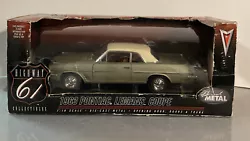 Pontiac Lemans Coupe 1963 1:18 1/18 Highway 61 Collectables Die Cast Car #50145. Item is new in box but with box damage...