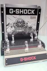 présentoir Casio G-Shock. 3 pieces - 7 spot / 4 plaques aluminium Longueur 44 Cm  ATTENTION  Jai fait une petite...