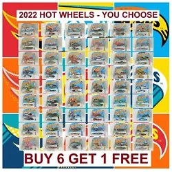 Hot Wheels 2022 Main Line Series 250+ Variations for 2022 - New for 2022 + Treasure Hunt. 2022 Hot Wheels Basic and...