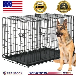 This versatile Pet Crate is ideal for your dogs to sleep, train, or simply keeping them safe. It will be the perfect...