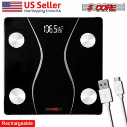 This Smart Scale is designed to help you towards ahealthier lifestyle. ✅ STYLISH AND ATTRACTIVE LOOK - Never let a...