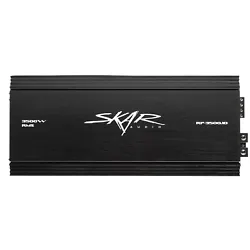 Skar Audio engineered the RP-3500.1D Class D monoblock subwoofer amplifier to be dominant in both power and reliability...