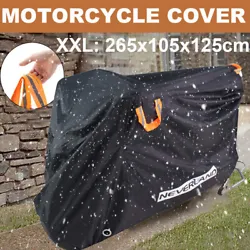 Size : XXL. The length of your motorcycle(total lenght with the trunk if you have the trunk on motorcycle)should be...