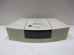 BOSE WAVE RADIO CD PLAYER MODEL AWRC1P WHITE (((TOP COVER ONLY ))). IT IS GOOD USED CONDITION.