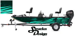Boat Wrap Decals are printed and laminated on premium cast film with solvent inks, considered the most durable inks on...