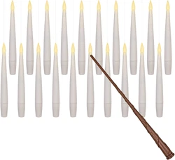 Long lasting and Safe for use: Each candle requires 1 x AAA battery (not included), can work continuously up to 150...