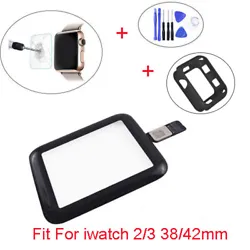Size: 38mm /42mm. Type: Touch Screen For Apple Watch Series 2. 1 piece Touch Screen For Apple Watch. 1 pcs tempered...