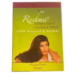 Reshma Henna is imported from India and is an organic conditioner. Reshma Henna is a natural hair dye. Reshma Henna can...