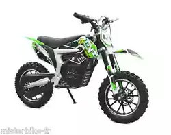 MOTO ENFANT E-ATOMIC 500W ELECTRIQUE 36V 8AH NON HOMOLOGUEE . Modèle : E-ATOMIC Couleur : Viper Puissance :...