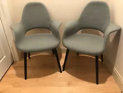 These two beautiful gray chairs have been used but in perfect condition. They are very comfortable and stylish.