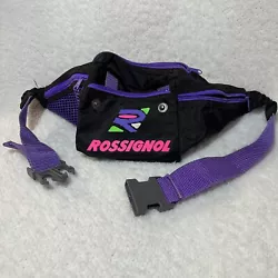 This vintage Rossignol Sportline waist pack is perfect for any skiing adventure. The pack is made of durable nylon...