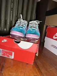 Size 8.5- Nike Air VaporMax Plus Easter. Preowned, comes with original box