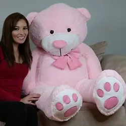 Youre looking at 5FT TALL GIANT TEDDY BEAR. For Rest of Remaining States Deadline will be 2/9/2021 11:59PM. Virgin...