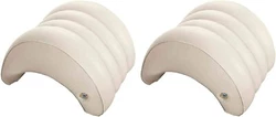 Designed to be placed on top of the spa wall. Weighted down (when filled with water) to secure the headrest in place....
