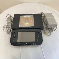 Tested! Wii U- Comes with Zelda: Breath of the Wild- Includes gamepad, system, charger for gamepad and power supply....
