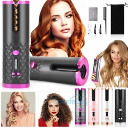 Hair Curler. -LCD Display&Auto off :LCD buzzer indicator can inform you when you should loosen the curler,...