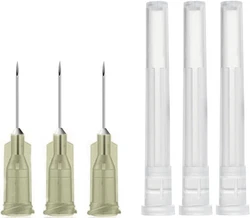 100pcs 27Ga industrial-grade sterile syrnges needle with cap. We will work with you to resolve any problem you may...