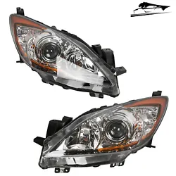 1 X Pair of Headlights (Left & Right). Lamp Type: Halogen. Brings a Different Appearance to Vehicle thats Great for...