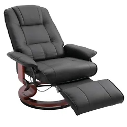 The soft durable faux leather is comfortable and easy to clean and maintain. Traditional style recliner is a comforting...