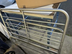 ikea metal bed frame. Minor scratches