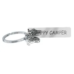 Details: ---Happy Camper Keychain ---Simple message HAPPY CAMPER on front ---RecPro logo on the back ---Includes small,...