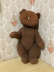 A beautiful old antique gentleman bear. As you can see, it is in very good condition. It is still quite well filled for...