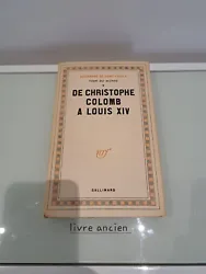 Livre Ancien De Christophe Colomb A Louis XlV Alexandre De St Phalle page non découper tour du monde tome v édition...