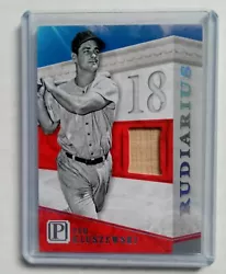 Ted Kluszewski 2016 Pantheon Rudiarius Bat 1/1 Reds True One of One. Condition is Brand New. Shipped with USPS First...