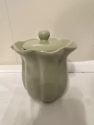 Ceramic Canister with Lid 