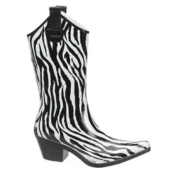 You are viewing a pair of new in box rain boots made by Rain Tecs. 11