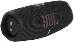 JBL CHARGE 5 - Portable Bluetooth Speaker with IP67 Waterproof and USB Charge out - Black.