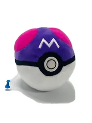 Official Pokemon Master Ball Plush Stuffed Toy, made by WCT.