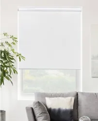 Two Chicology Snap-N-Glide Byssus White Cordless Blackout Roller Shade 22 W x 72 L. Item is new in open box. Just to be...