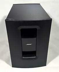 The Bose Cinemate 1 SR Subwoofer is in great working condition. It is a used item with scratches, scuffs and a slight...