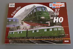 ROCO Train catalogue O Om Ho Hoe Date 1997-1998. 272 pages 29,7 x 21 cm. par Colissimo 24H/48H.