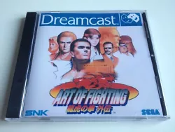 Version du jeu Neo Geo CD émulée avec Neo4all. Your Dreamcast must be compatible MIL-CD, must be able to read CD-R....