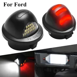 Improve vehicle identification and enhance safety factor at night. LED Type: 18 LED 2835SMD. Fit for Ford. For Ford...
