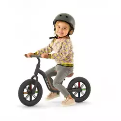 Its perfect ride on toy to train your toddler gross motor skills, balance and steering. The custom molded comfort seat...