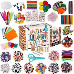 ARTS AND CRAFTS FOR KIDS. [3000+ Pieces] Art supplies for children have never been so easy and fun to use! Follow our...