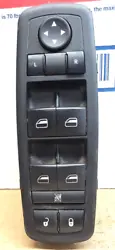                      2008 2012 JEEP LIBERTY FRONT DOOR MASTER WINDOW SWITCHPART NUMBER  04602632AF OEMUSED...