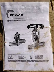 These valves are surplus from a GE Power Plant that shut down.